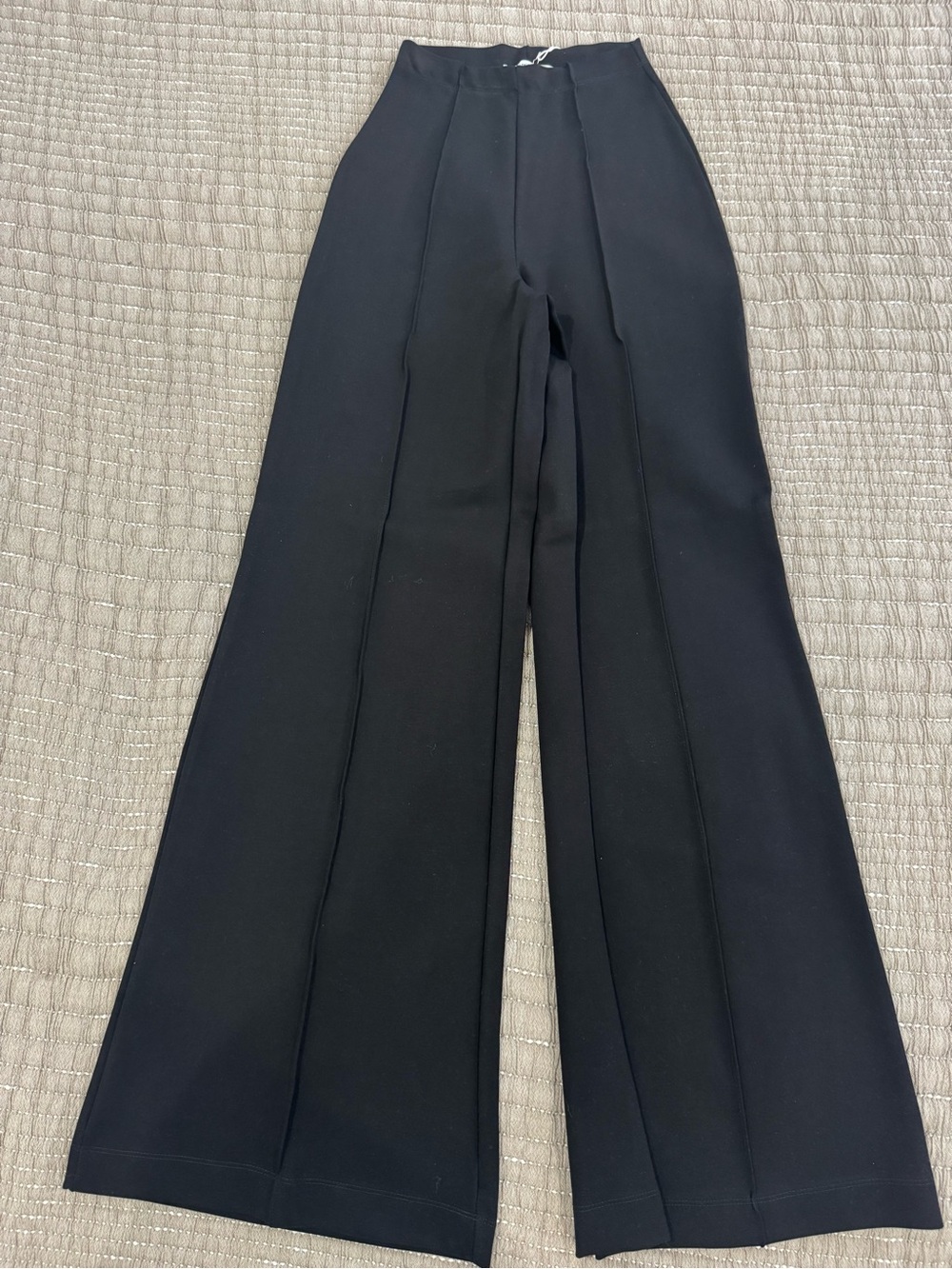 Noli Black High-Waist Wide-Leg Pants